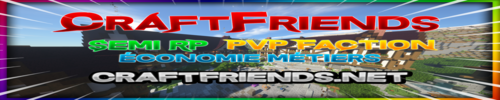 ⭐CRAFTFRIENDS ⭐ SEMIRP FACTIONS ?